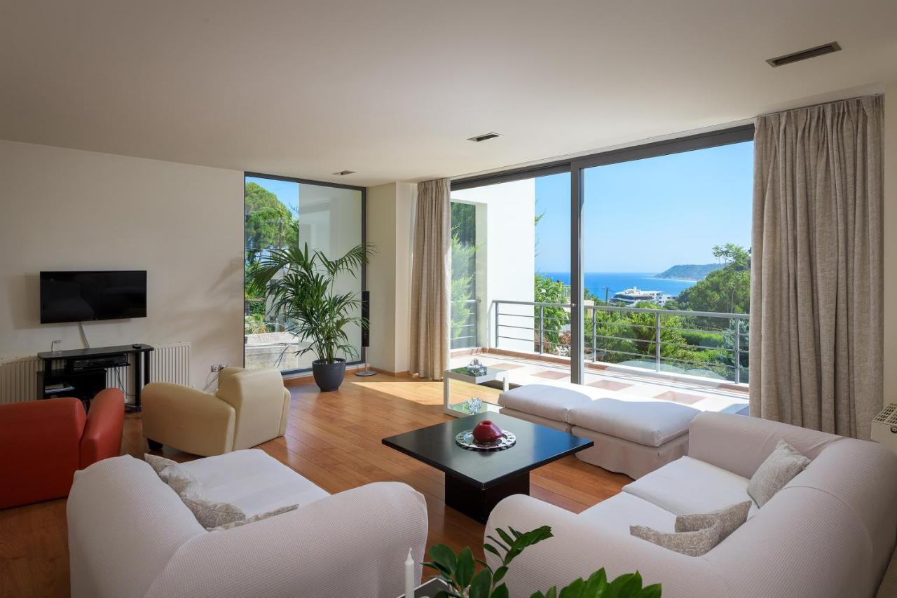 Ixian Hilltop Villa Ialysos  Ngoại thất bức ảnh