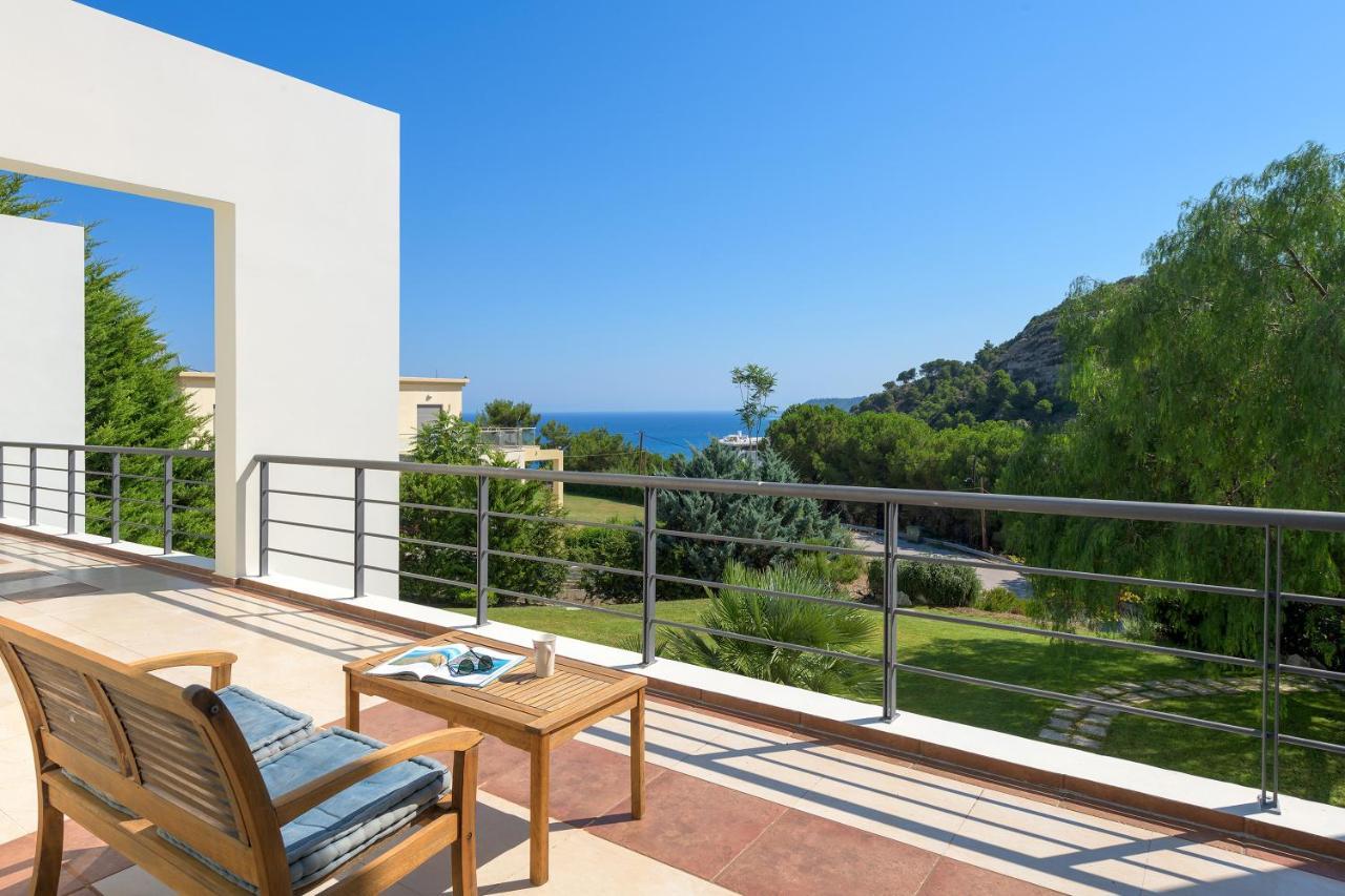 Ixian Hilltop Villa Ialysos  Ngoại thất bức ảnh